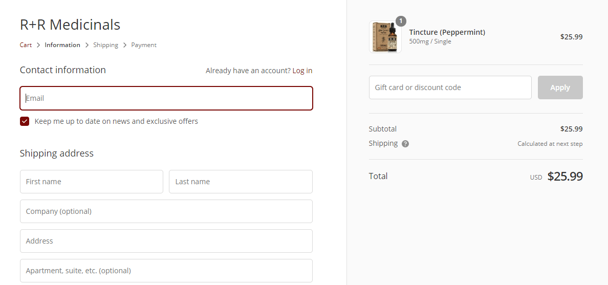 25 Off R+R Medicinals CBD Coupon + Reviews